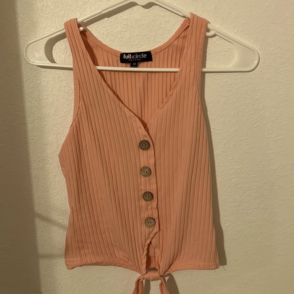 Pink tank top size medium
